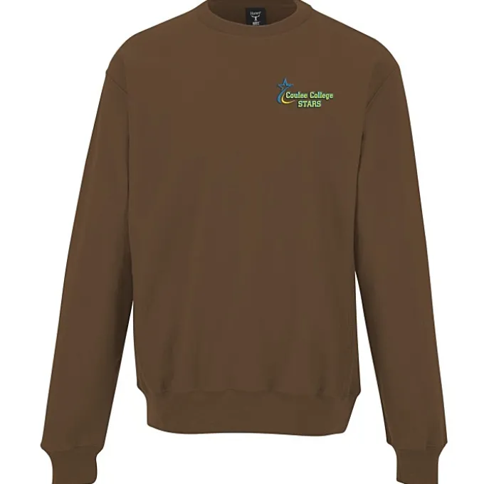 Hanes Beefy Sweats Premium Heavyweight Crew Sweatshirt - Embroidered