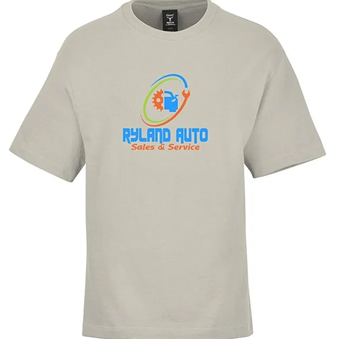 Hanes Beefy-T Retro T-Shirt - Full Color