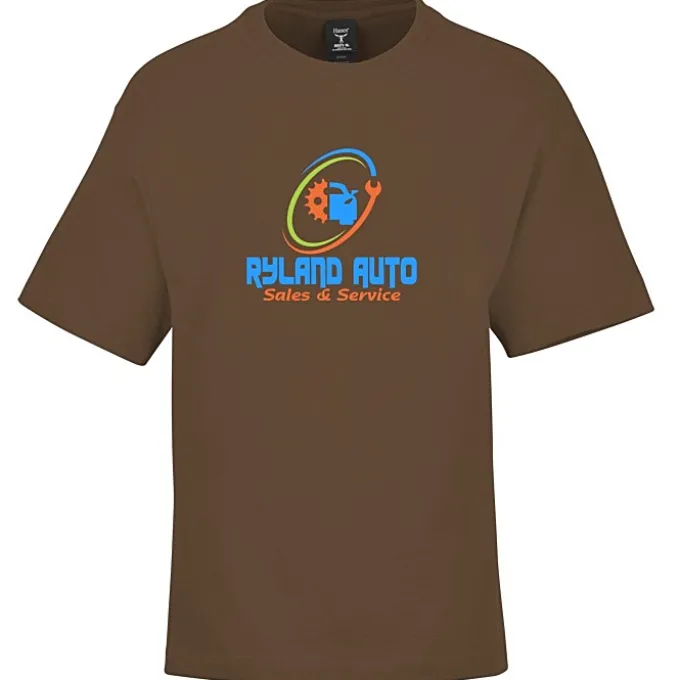 Hanes Beefy-T Retro T-Shirt - Full Color