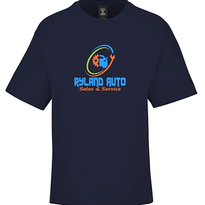 Hanes Beefy-T Retro T-Shirt - Full Color