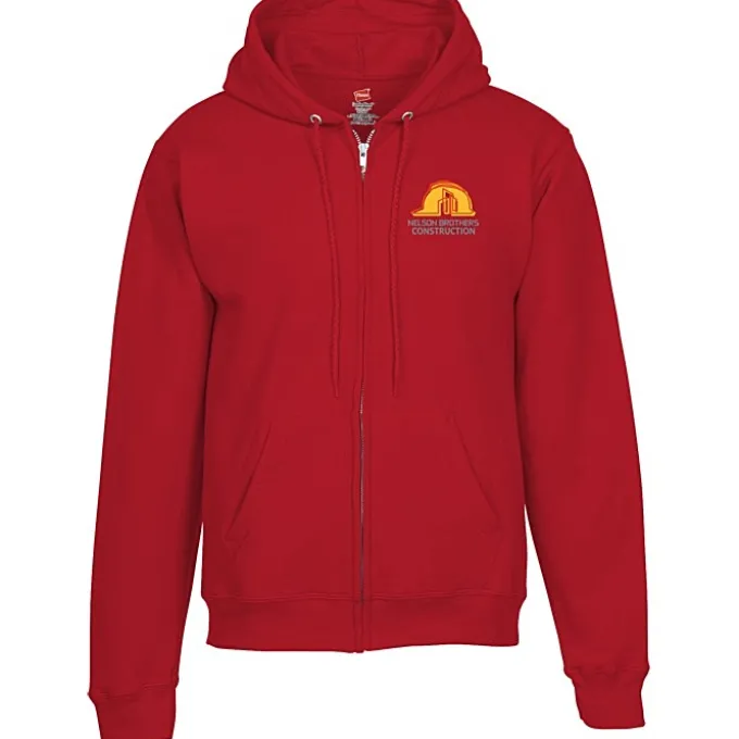 Hanes ComfortBlend Full-Zip Sweatshirt - Full Color