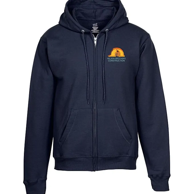 Hanes ComfortBlend Full-Zip Sweatshirt - Full Color