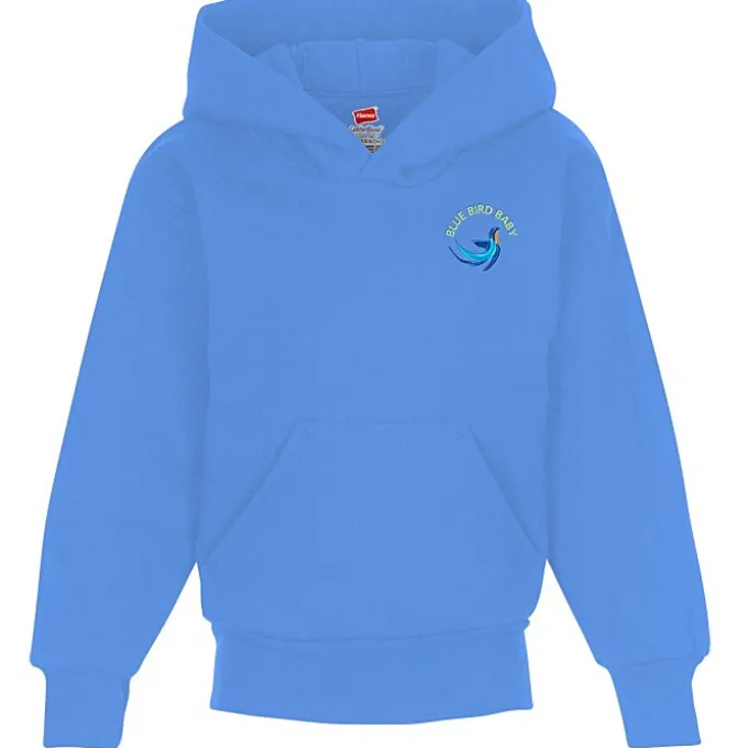 Hanes ComfortBlend Hoodie - Youth - Embroidered