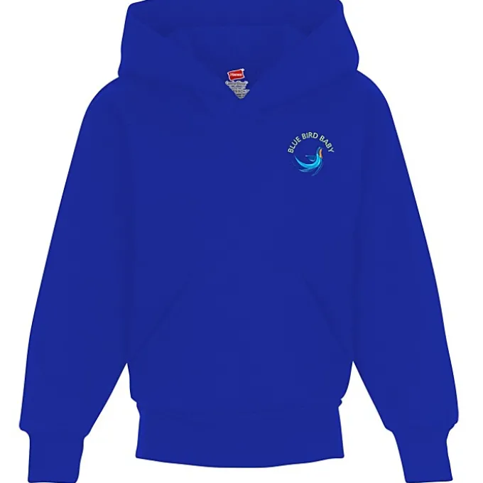 Hanes ComfortBlend Hoodie - Youth - Embroidered