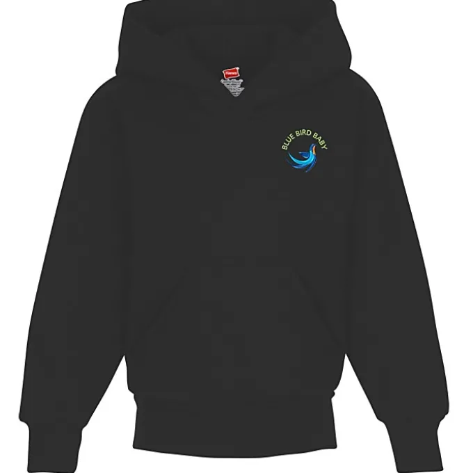 Hanes ComfortBlend Hoodie - Youth - Embroidered