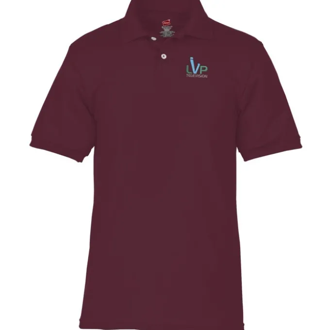 Hanes ComfortBlend 50/50 Jersey Sport Shirt - Men's - Embroidered