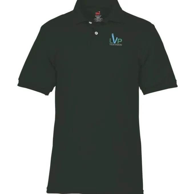 Hanes ComfortBlend 50/50 Jersey Sport Shirt - Men's - Embroidered