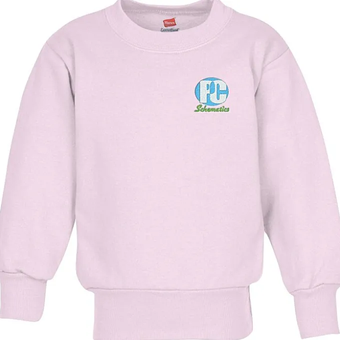 Hanes ComfortBlend Sweatshirt - Youth - Embroidered