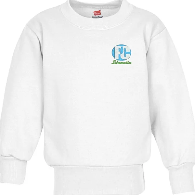 Hanes ComfortBlend Sweatshirt - Youth - Embroidered