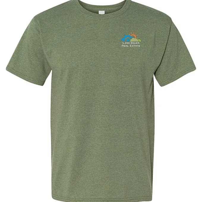 Hanes 50/50 ComfortBlend T-Shirt - Embroidered