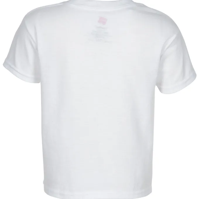 Hanes 50/50 ComfortBlend T-Shirt - Youth - White - Screen