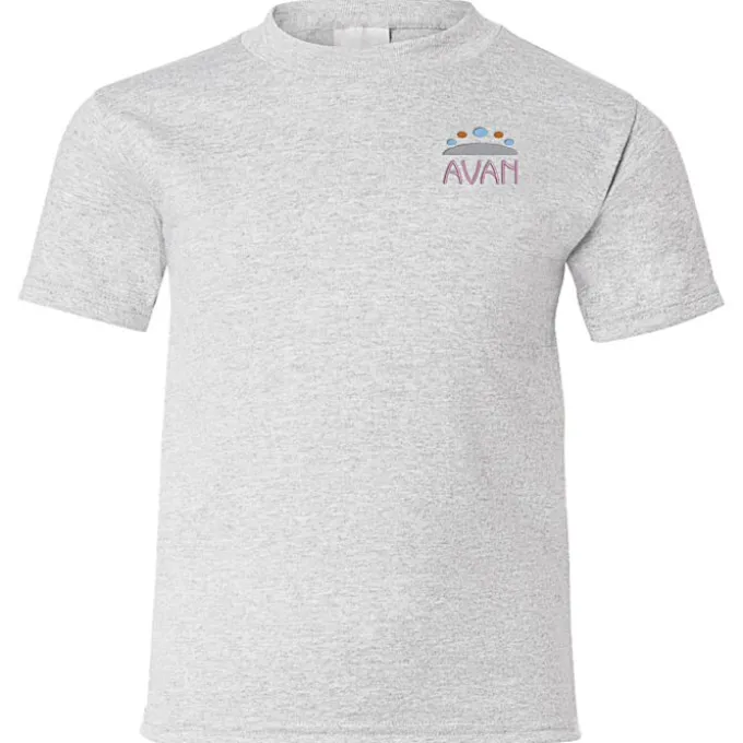 Hanes 50/50 ComfortBlend T-Shirt - Youth - Embroidered