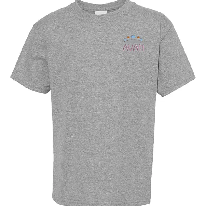 Hanes 50/50 ComfortBlend T-Shirt - Youth - Embroidered