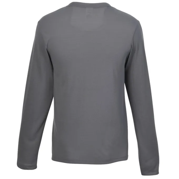 Hanes Cool-Dri Cotton Touch Long Sleeve T-Shirt - Screen