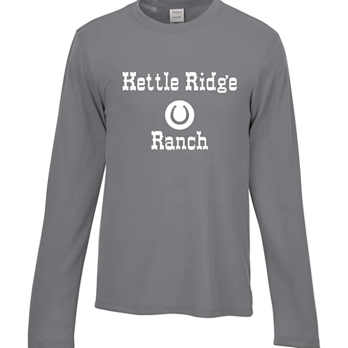 Hanes Cool-Dri Cotton Touch Long Sleeve T-Shirt - Screen