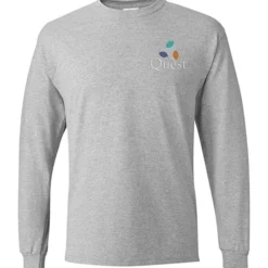 Hanes Essential-T LS T-Shirt - Men's - Embroidered