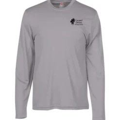 Hanes 4-oz Cool Dri Long Sleeve T-Shirt - Screen