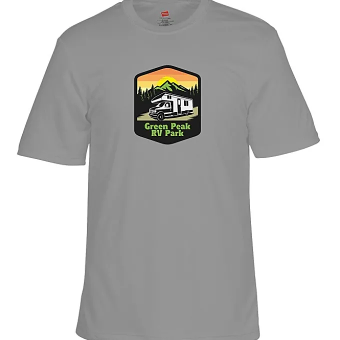 Hanes 4-oz Cool Dri T-Shirt - Men's - Full Color