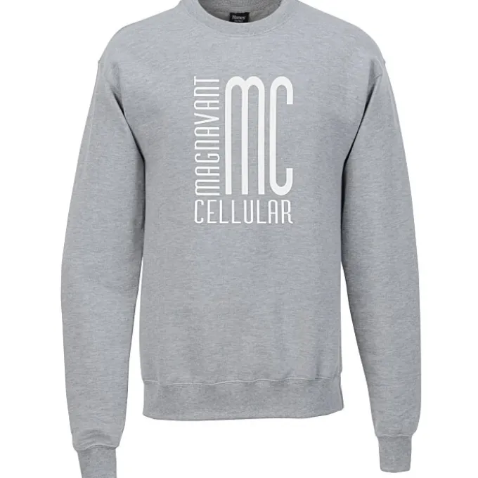 Hanes Perfect Sweats Crewneck Sweatshirt - Screen