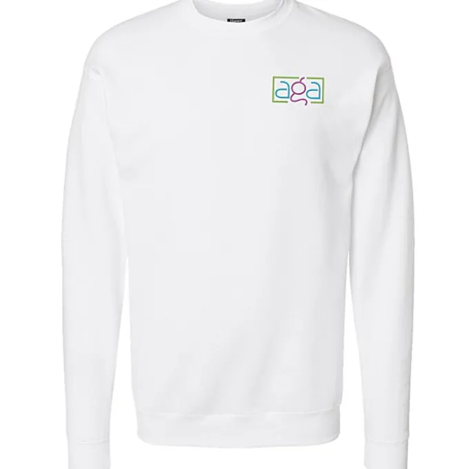 Hanes Perfect Sweats Crewneck Sweatshirt - Embroidered