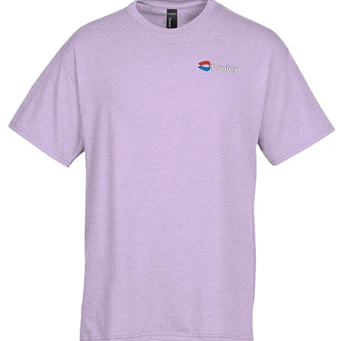 Hanes Perfect-T Tri-Blend T-Shirt - Men's - Embroidered