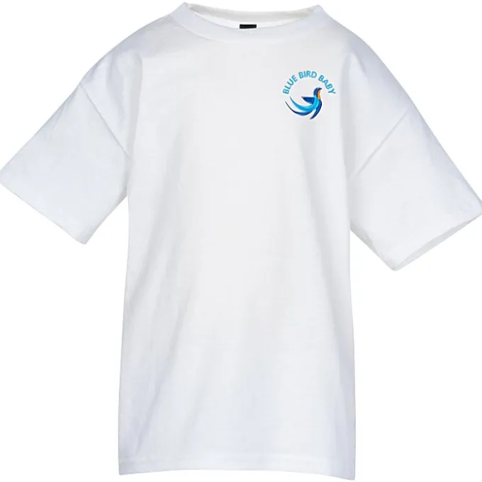 Hanes Perfect-T - Youth - Embroidered