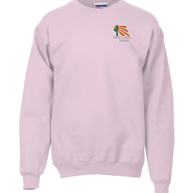 Hanes Ultimate Cotton Crew Sweatshirt - Embroidered