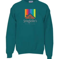 Hanes Ultimate Cotton Crew Sweatshirt - Full Color