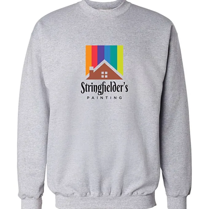 Hanes Ultimate Cotton Crew Sweatshirt - Full Color