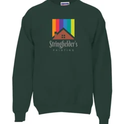 Hanes Ultimate Cotton Crew Sweatshirt - Full Color