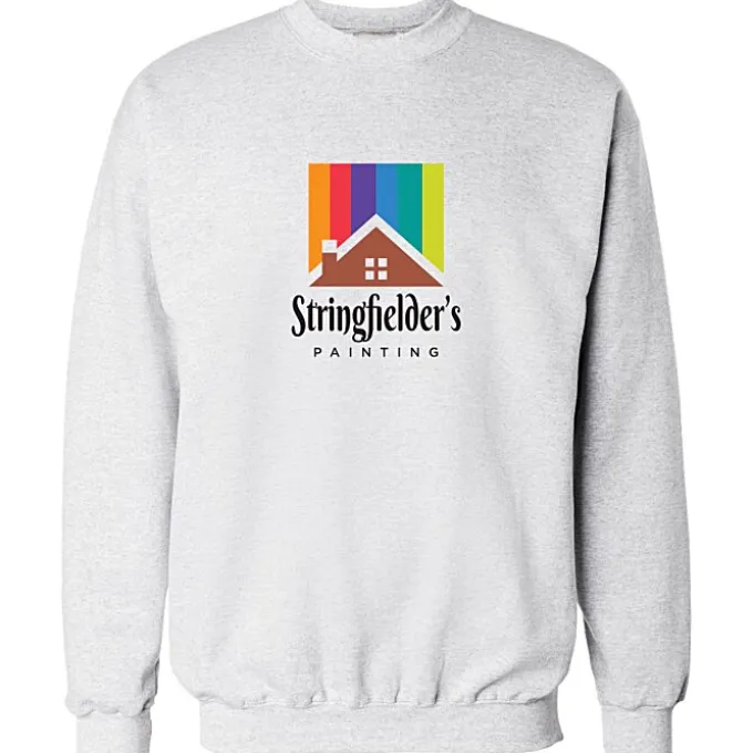 Hanes Ultimate Cotton Crew Sweatshirt - Full Color