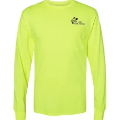 Hanes Workwear Pocket Long Sleeve T-Shirt