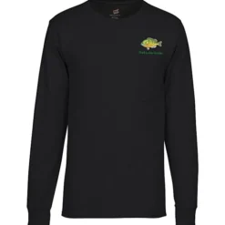 Hanes Workwear Pocket Long Sleeve T-Shirt - Embroidered