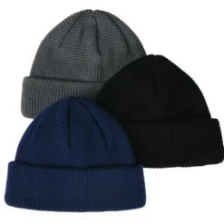 Harbor Waffle Knit Cuff Beanie