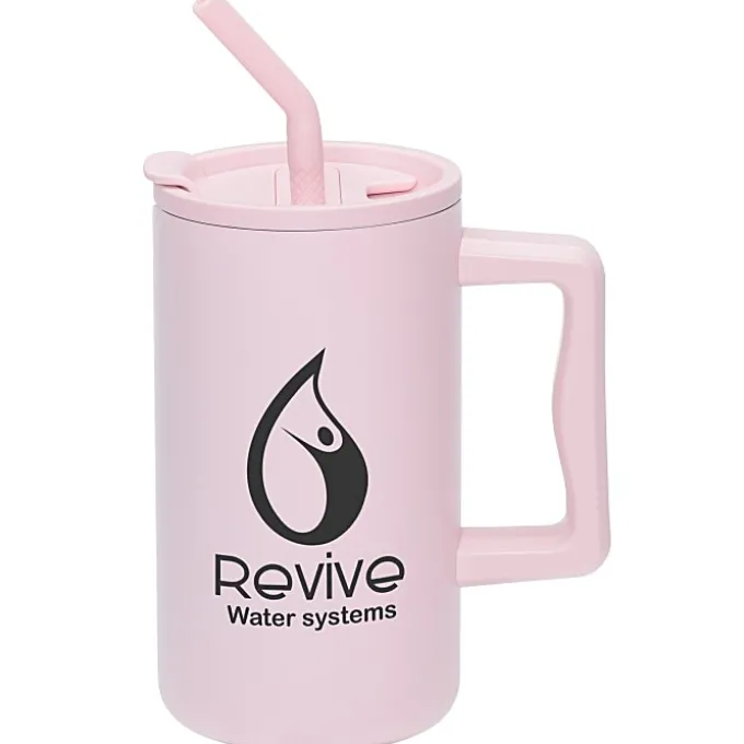 Harmony Vacuum Mug with Straw - 27 oz