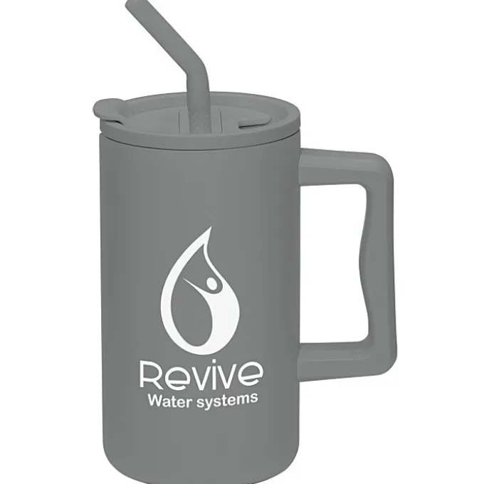 Harmony Vacuum Mug with Straw - 27 oz