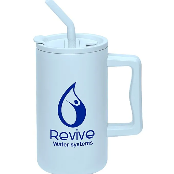 Harmony Vacuum Mug with Straw - 27 oz