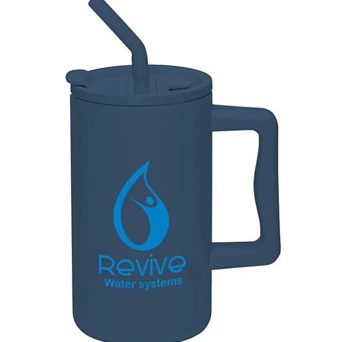 Harmony Vacuum Mug with Straw - 27 oz