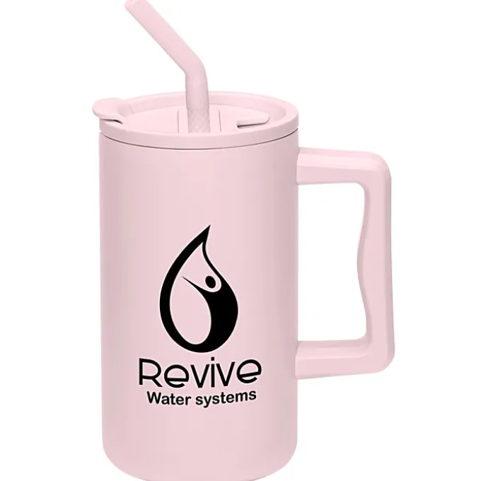 Harmony Vacuum Mug with Straw - 27 oz