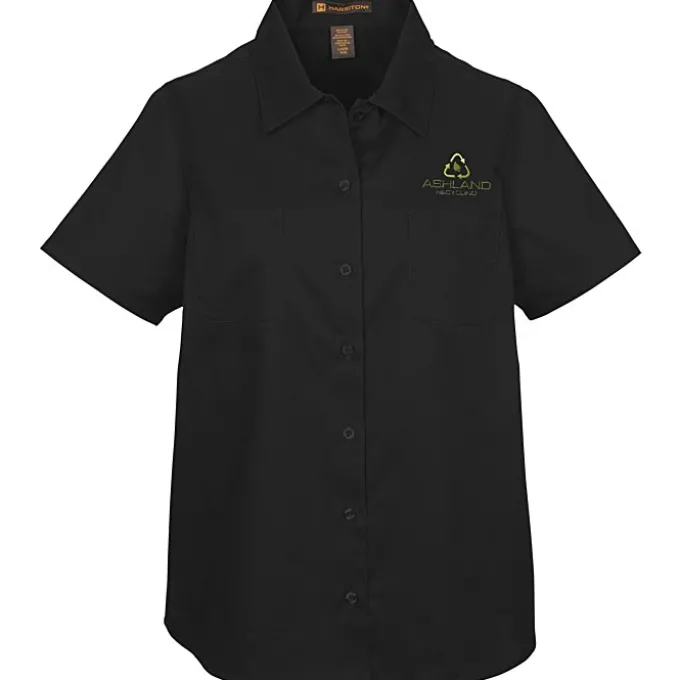 Harriton Advantage IL Short Sleeve Work Shirt - Ladies'