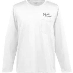 Harriton Charge Snag and Soil Protect Long Sleeve Pocket T-Shirt