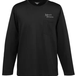 Harriton Charge Snag and Soil Protect Long Sleeve Pocket T-Shirt