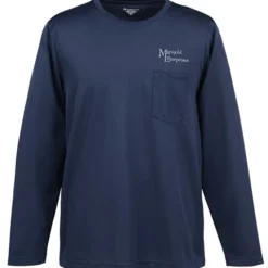 Harriton Charge Snag and Soil Protect Long Sleeve Pocket T-Shirt
