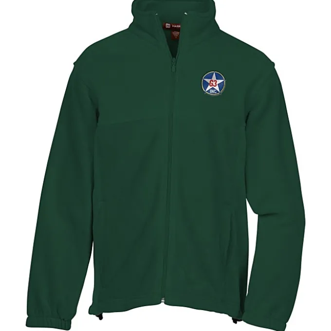 Harriton Full-Zip Fleece - Men's