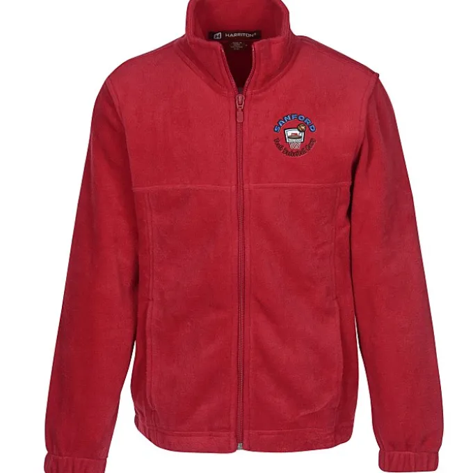 Harriton Full-Zip Fleece - Youth