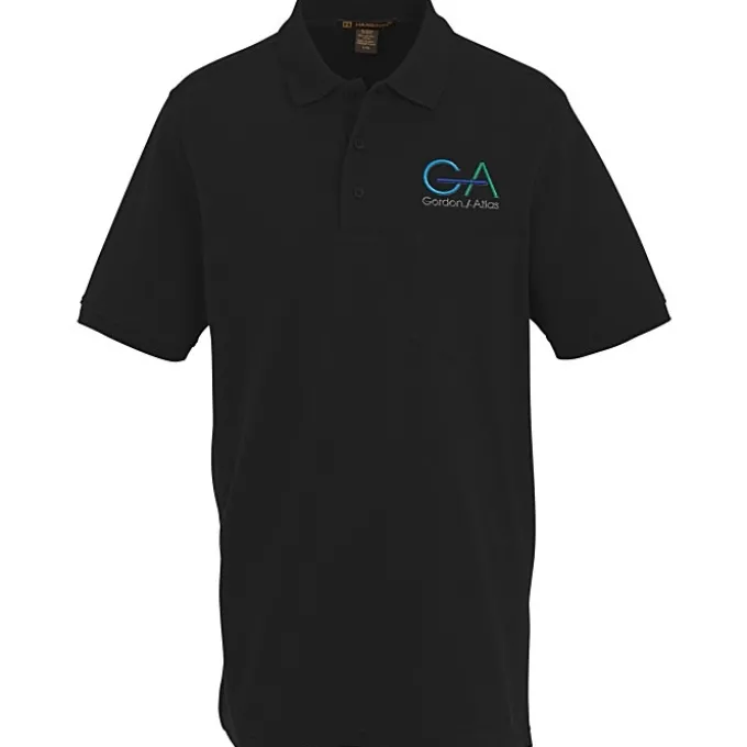 Harriton Valiant Cotton Snag Protect Pocket Polo