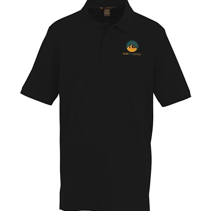 Harriton Valiant Cotton Snag Protect Polo - Men's