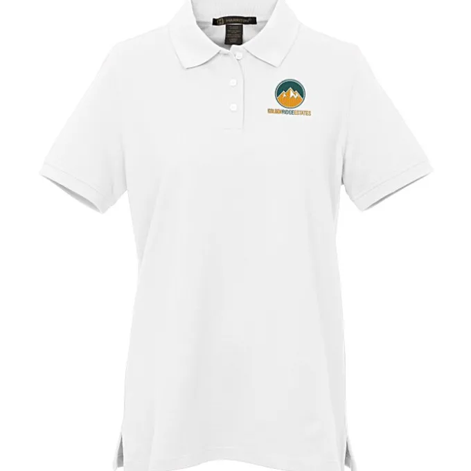 Harriton Valiant Cotton Snag Protect Polo - Ladies'
