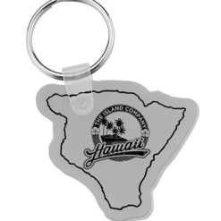 Hawaii Soft Keychain - Opaque