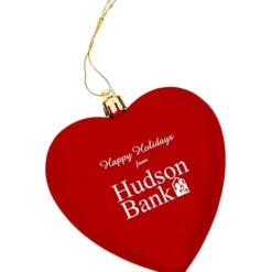 Heart Shatterproof Ornament - 4 inches